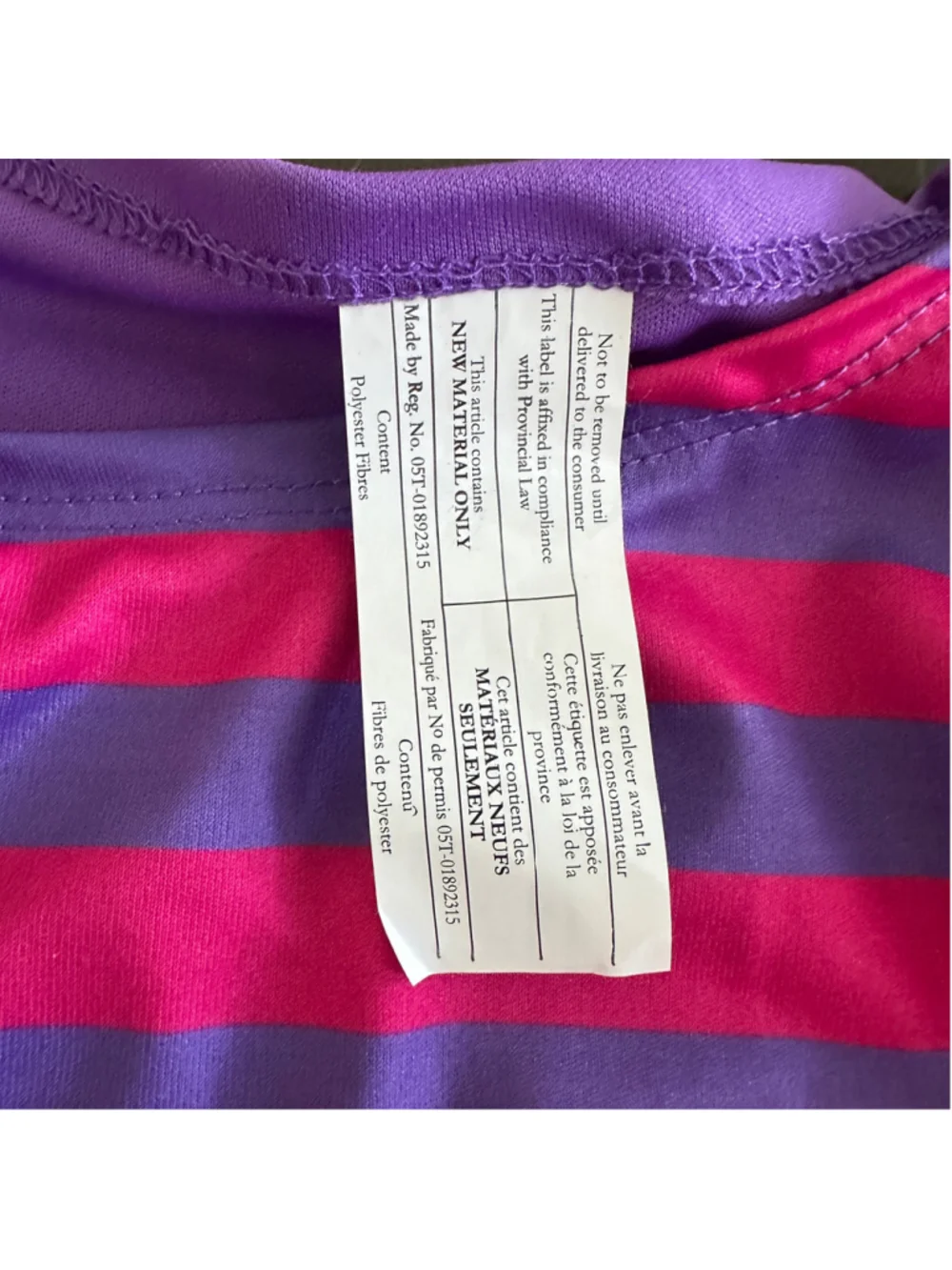 Amscan Cheshire Cat Costume Girls Medium Pink Purple Alice in Wonderland